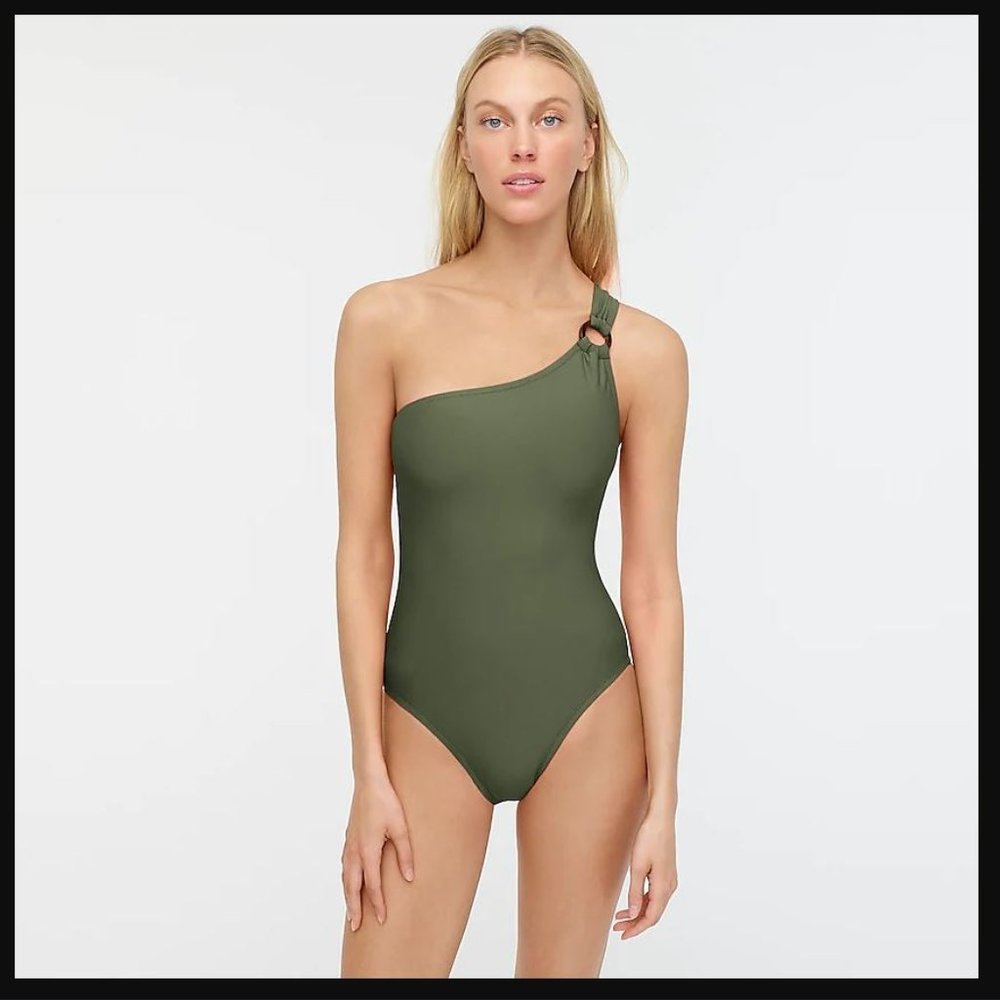 Green One Piece Swimsuit